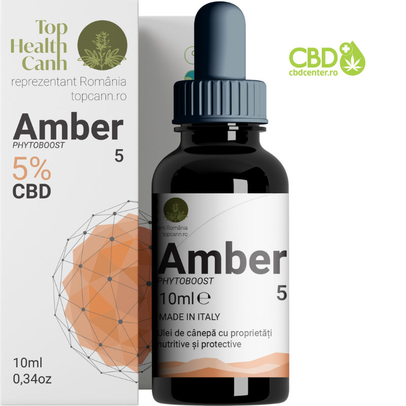 Ulei CBD Amber 5% - Top Health Canh