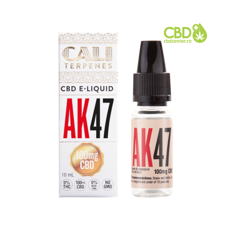 E-LIQUID AK 47 100mg CBD - Cali Terpenes