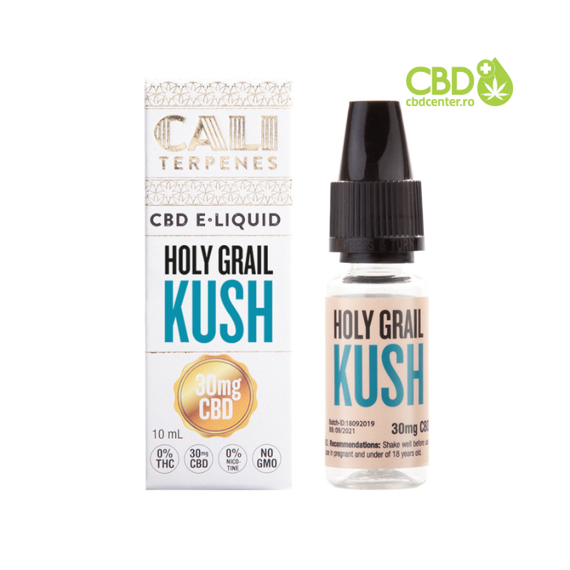 E-LIQUID HOLY GRAIL KUSH 30mg CBD - Cali Terpenes