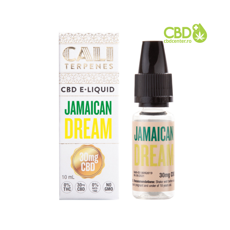 E-LIQUID JAMAICAN DREAM 30mg CBD - Cali Terpenes