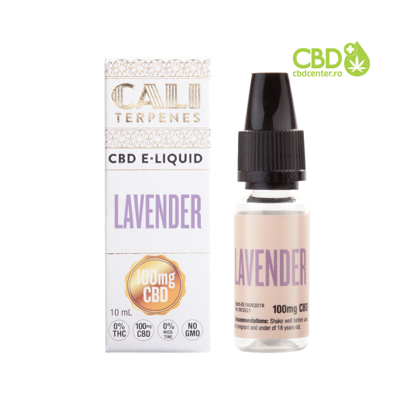 E-LIQUID LAVENDER 100mg CBD - Cali Terpenes