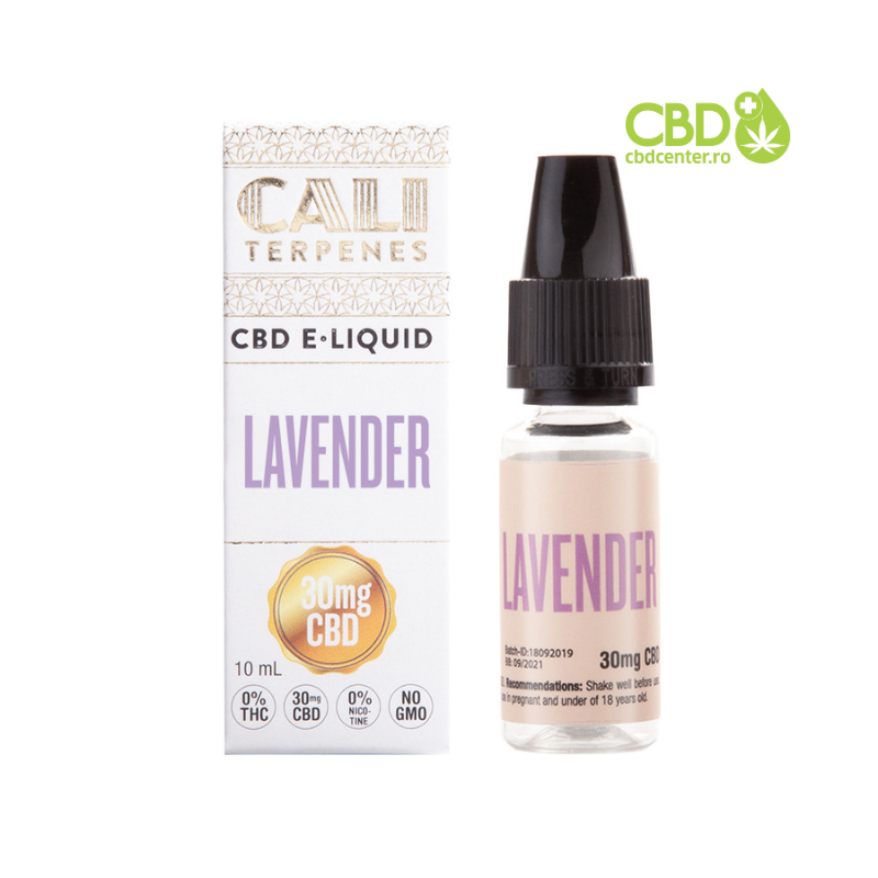 E-LIQUID LAVENDER 30mg CBD - Cali Terpenes