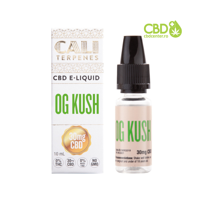 E-LIQUID OG KUSH 30mg CBD - Cali Terpenes