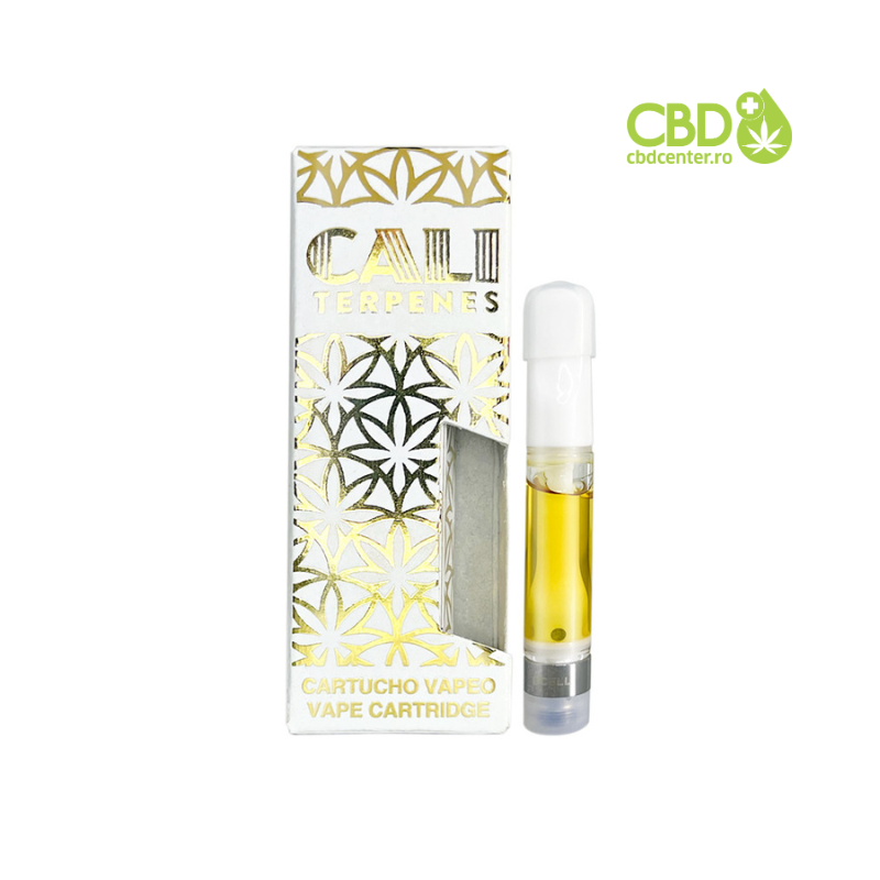 Cartuș Runtz CBD Distilat - 91% Canabinoizi Non-Psihoactivi - Cali Terpenes
