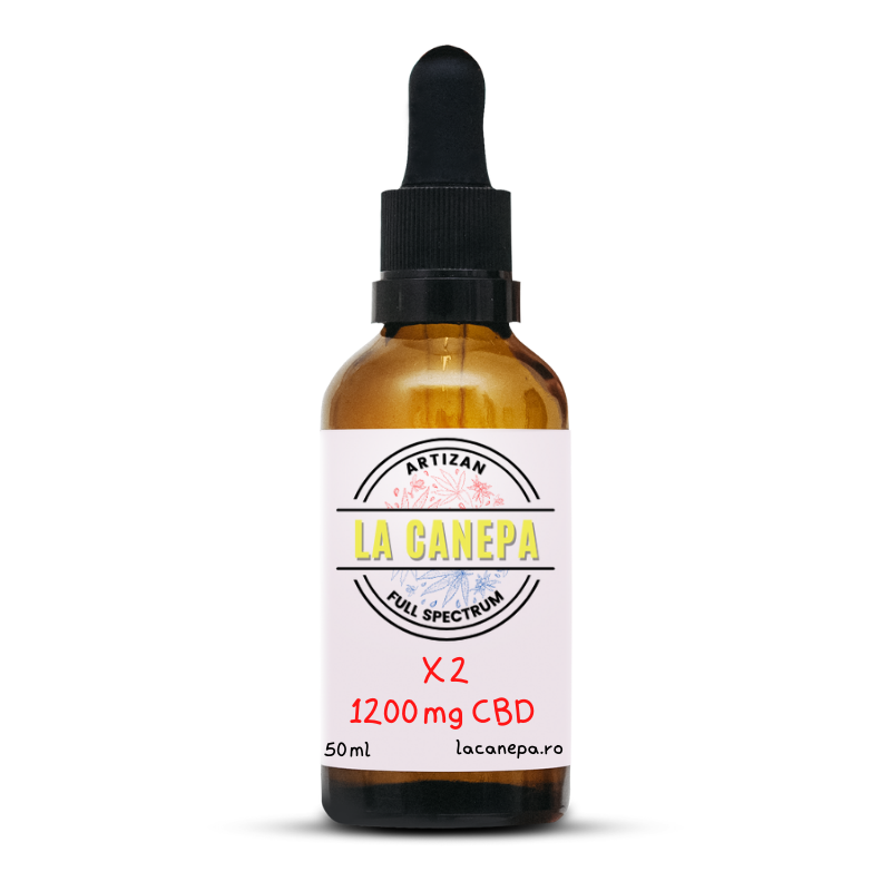 Ulei CBD X2 - 100 ml - La Canepa Artizan