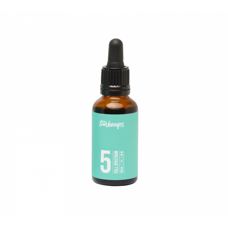 Ulei 5% CBD Full Spectrum - Tom Hemps